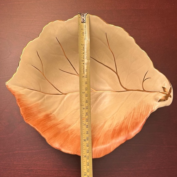 Vintage Royal Winton Grimwades Leaf Shaped Bowl/Dish - Picture 9 of 10